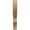 Ekena Millwork 3-inch W x 16-inch D x 22-inch H Ridgewood Rough Cedar Woodgrain TimberThane Knee Brace, Primed BRCUR03X16X22RIDRCPR - alternate 6